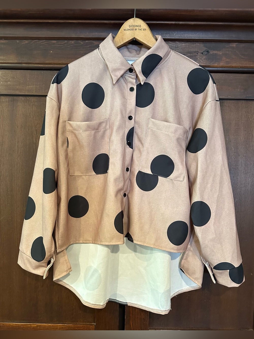 Amazon button down shirt • women’s • longer in the back